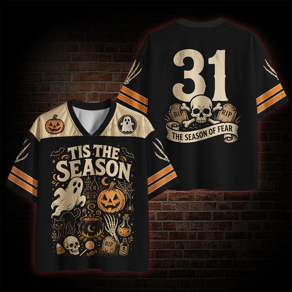 tis the season halloween Mesh Jersey