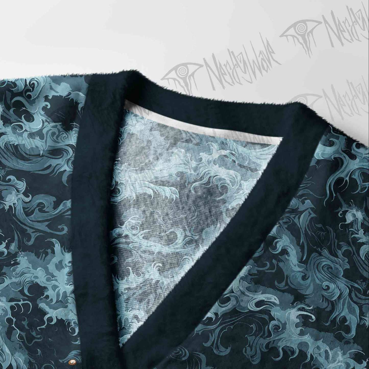 Wave Cardigan Sweater
