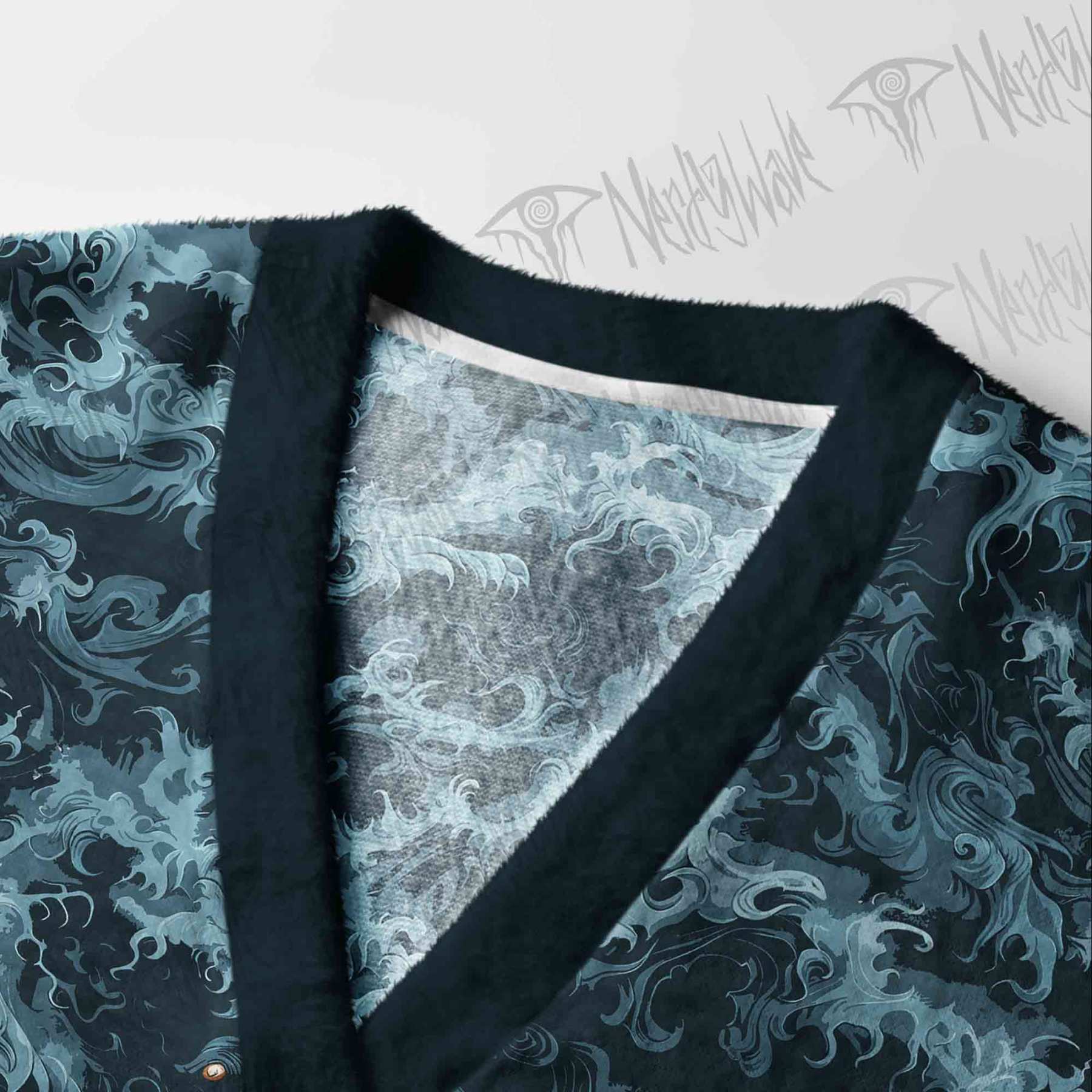 Wave Cardigan Sweater