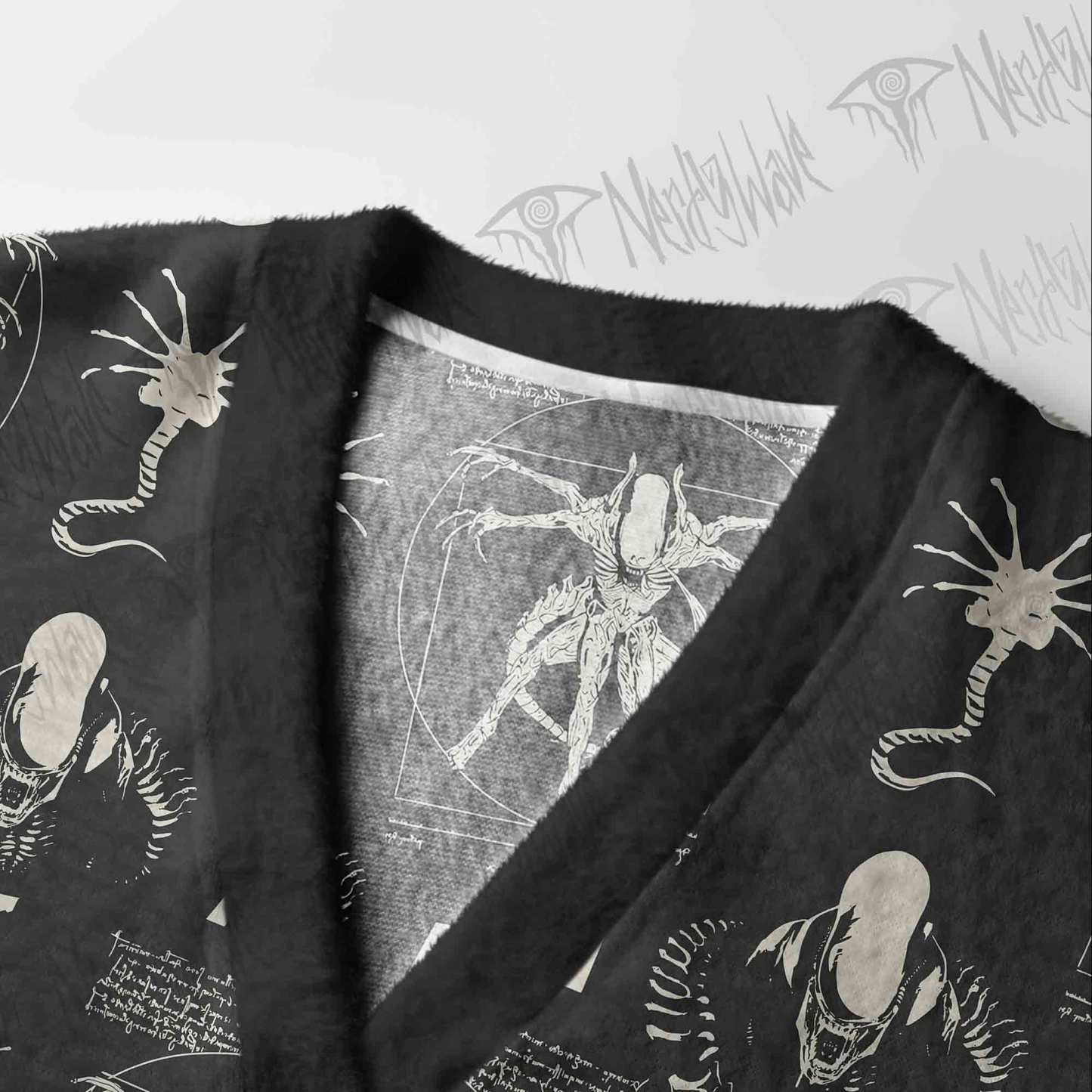 Alien Vintage Cardigan Sweater