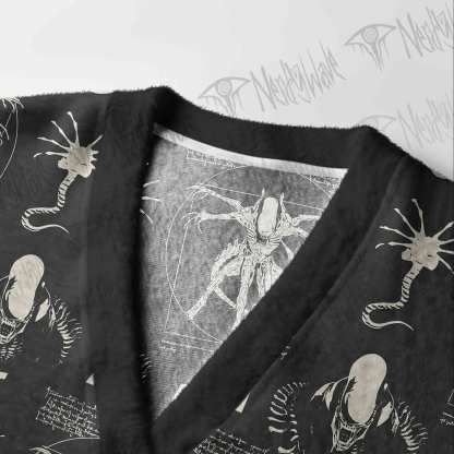 Alien Vintage Cardigan Sweater