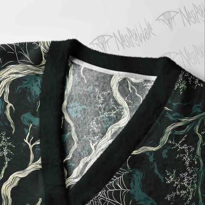 Mysterious Dark Forest Cardigan Sweater