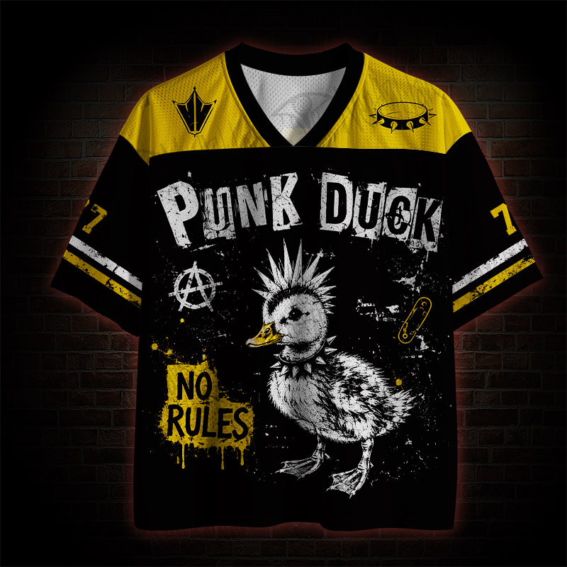 Punk Duck Stay Wild Mesh Jersey