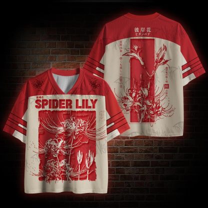 Spider Lily Mesh Jersey
