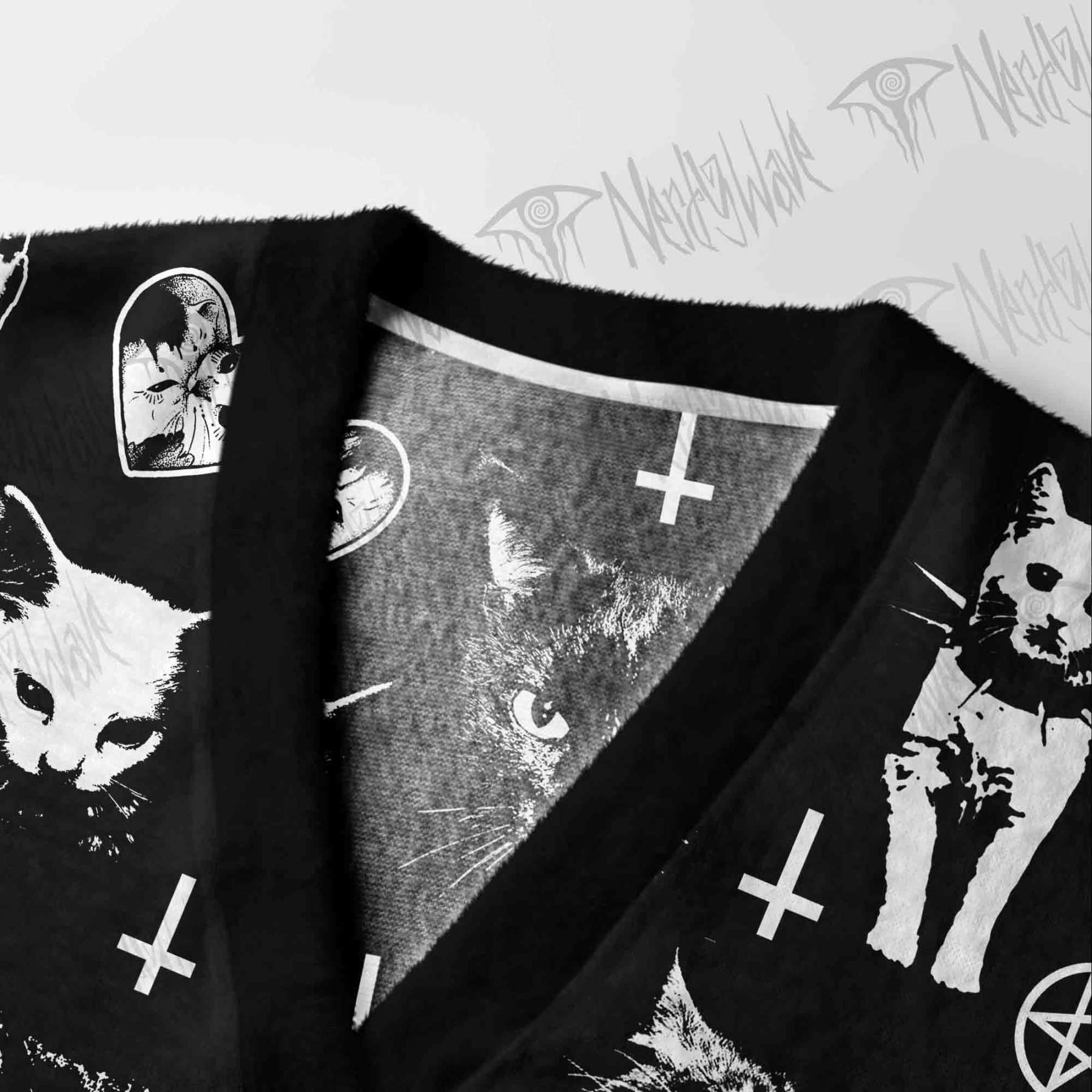 Cats Cardigan Sweater