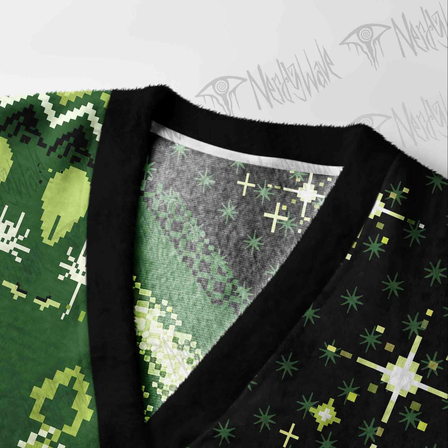 Alien in Space Cardigan Sweater