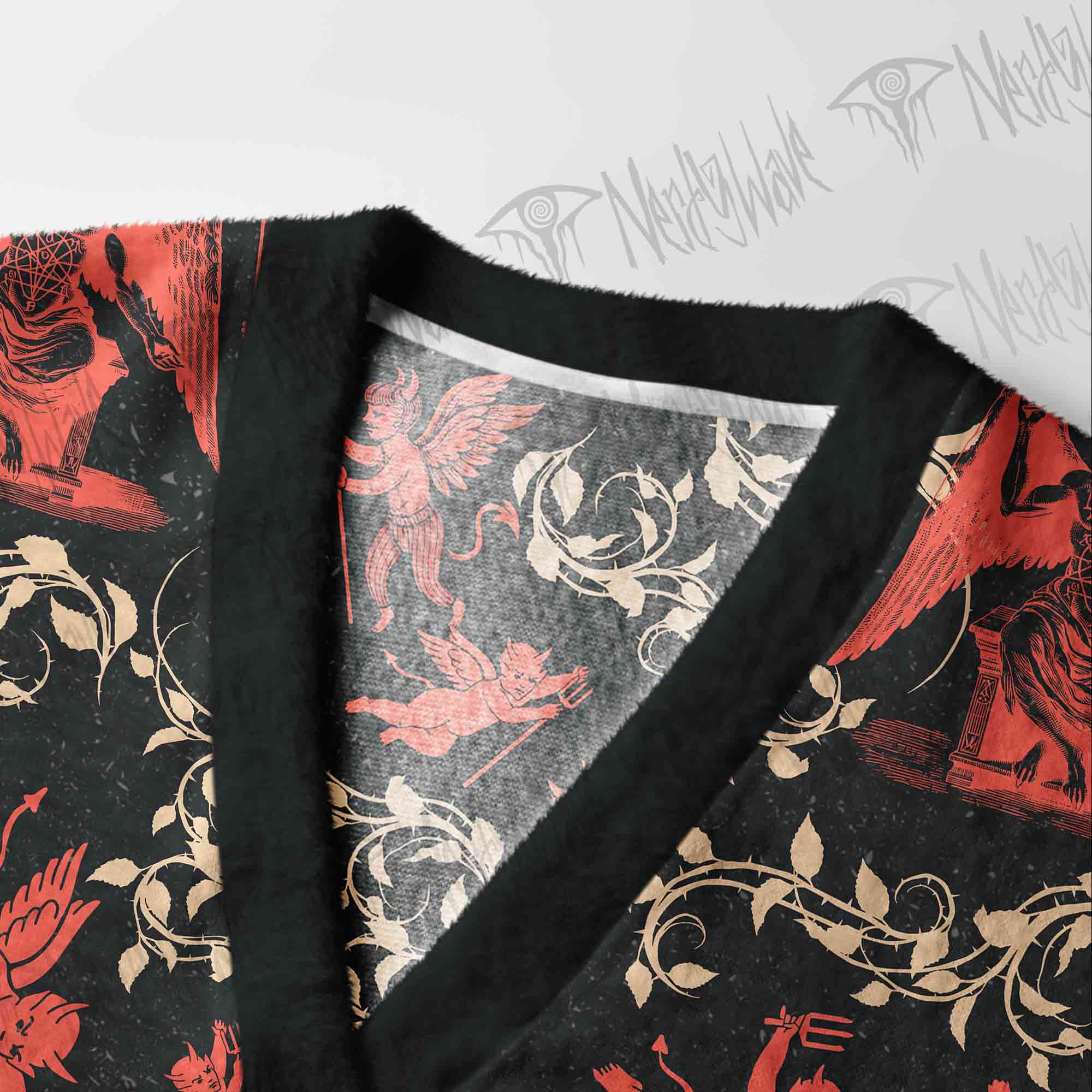 Devil Cardigan Sweater