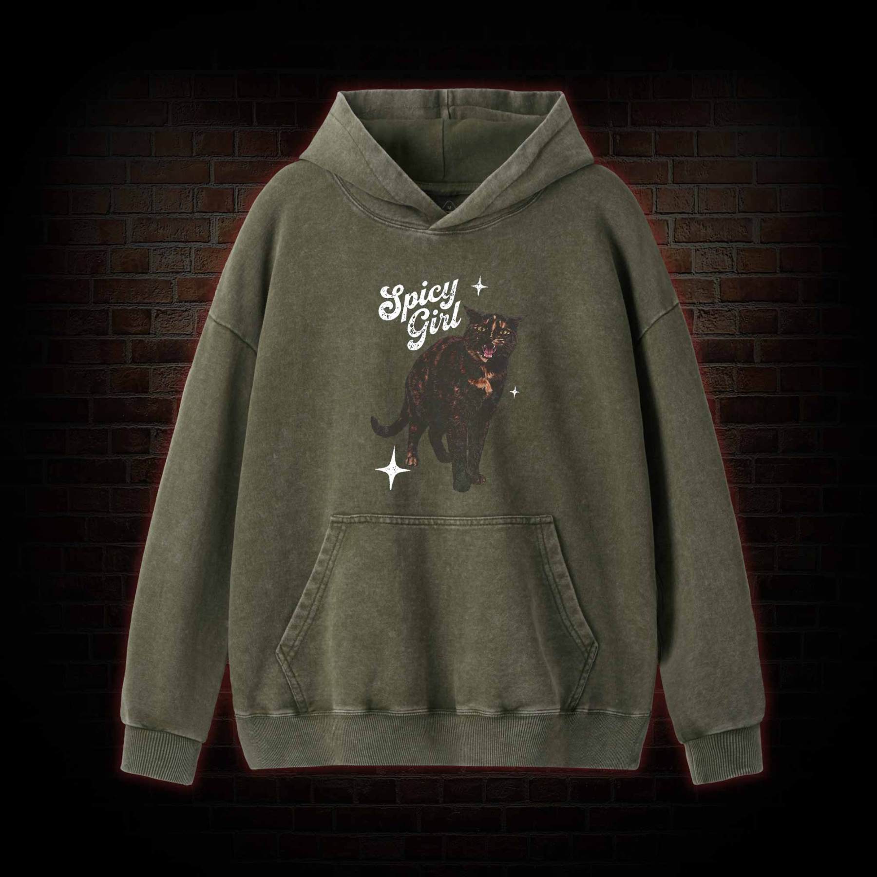 Spicy Girl Washed Hoodie