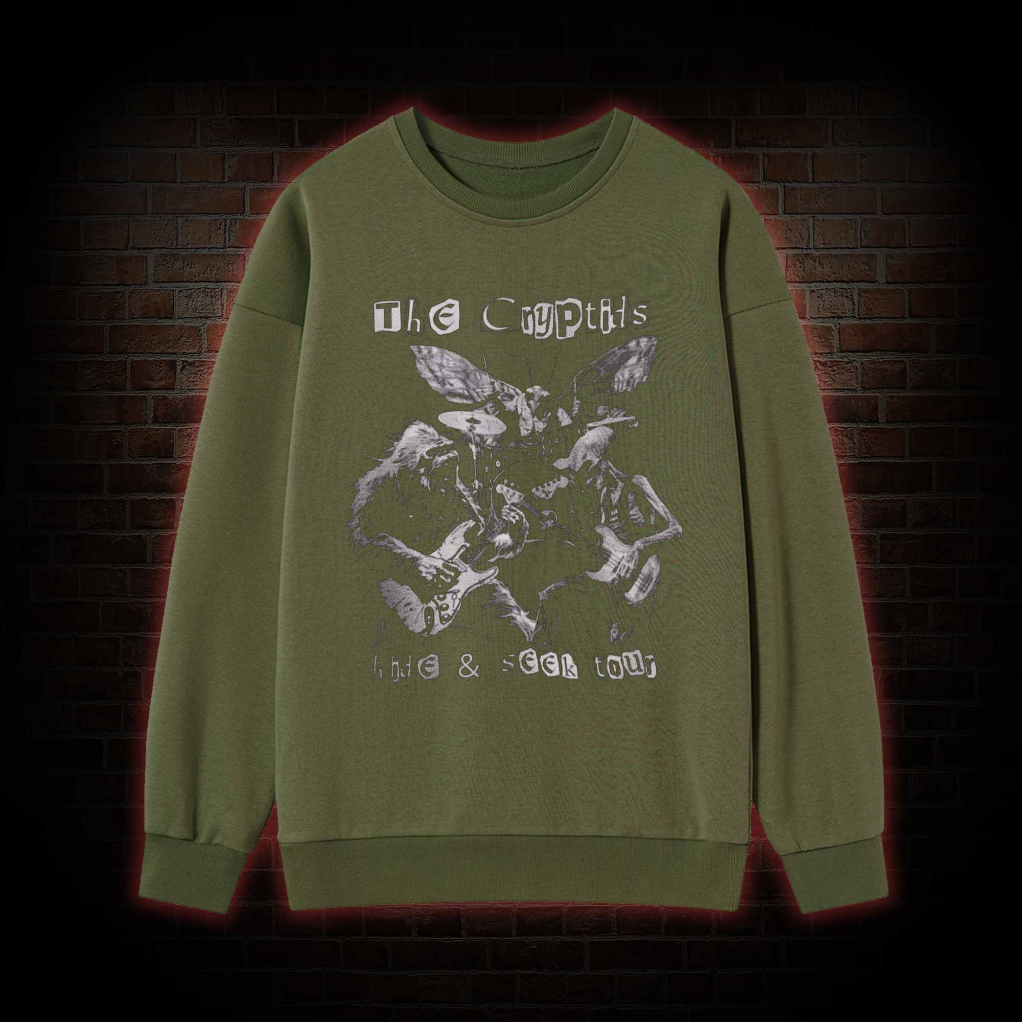 Cryptids Hide & Seek Tour Sweatshirt