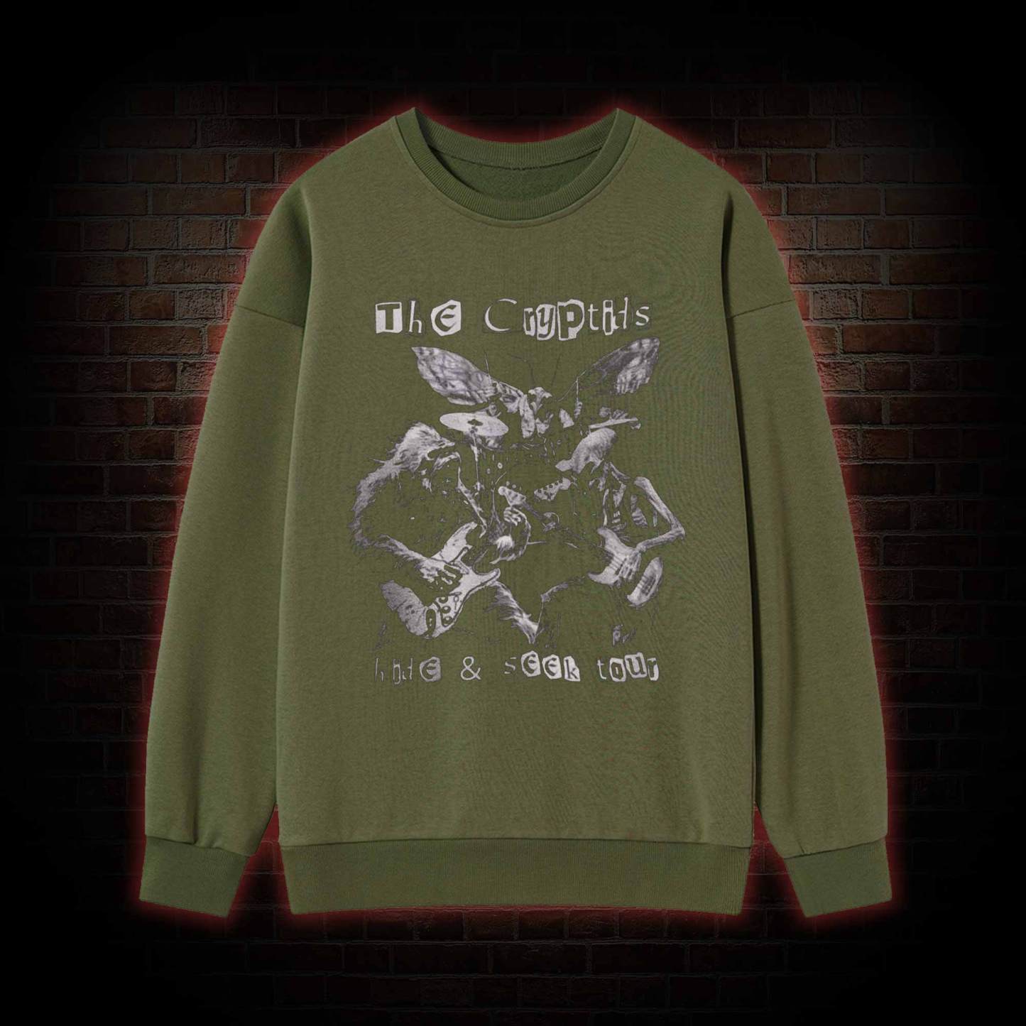Cryptids Hide & Seek Tour Sweatshirt