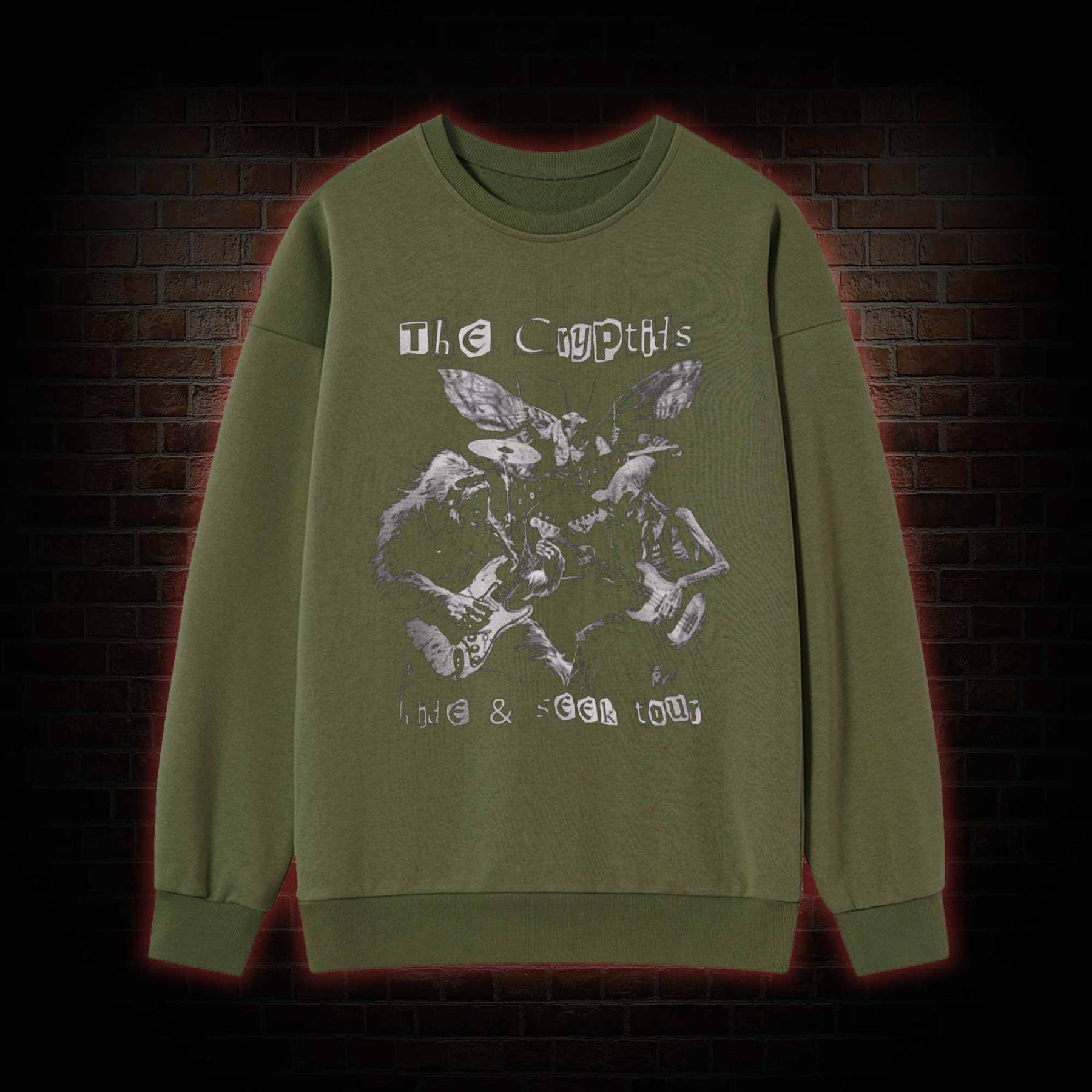 Cryptids Hide & Seek Tour Sweatshirt