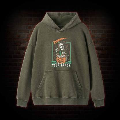 Always Check Your Candy Washed Hoodie