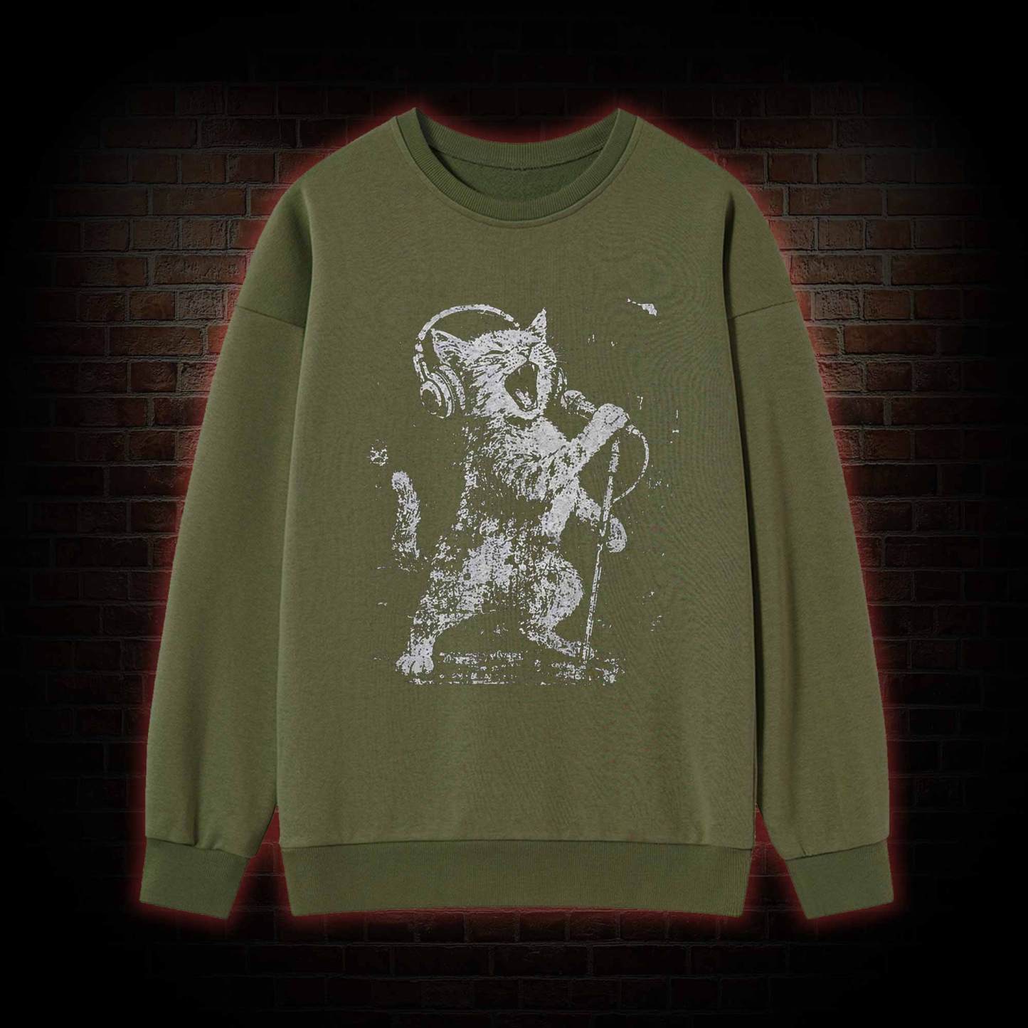 Rockstar Cat Sweatshirt