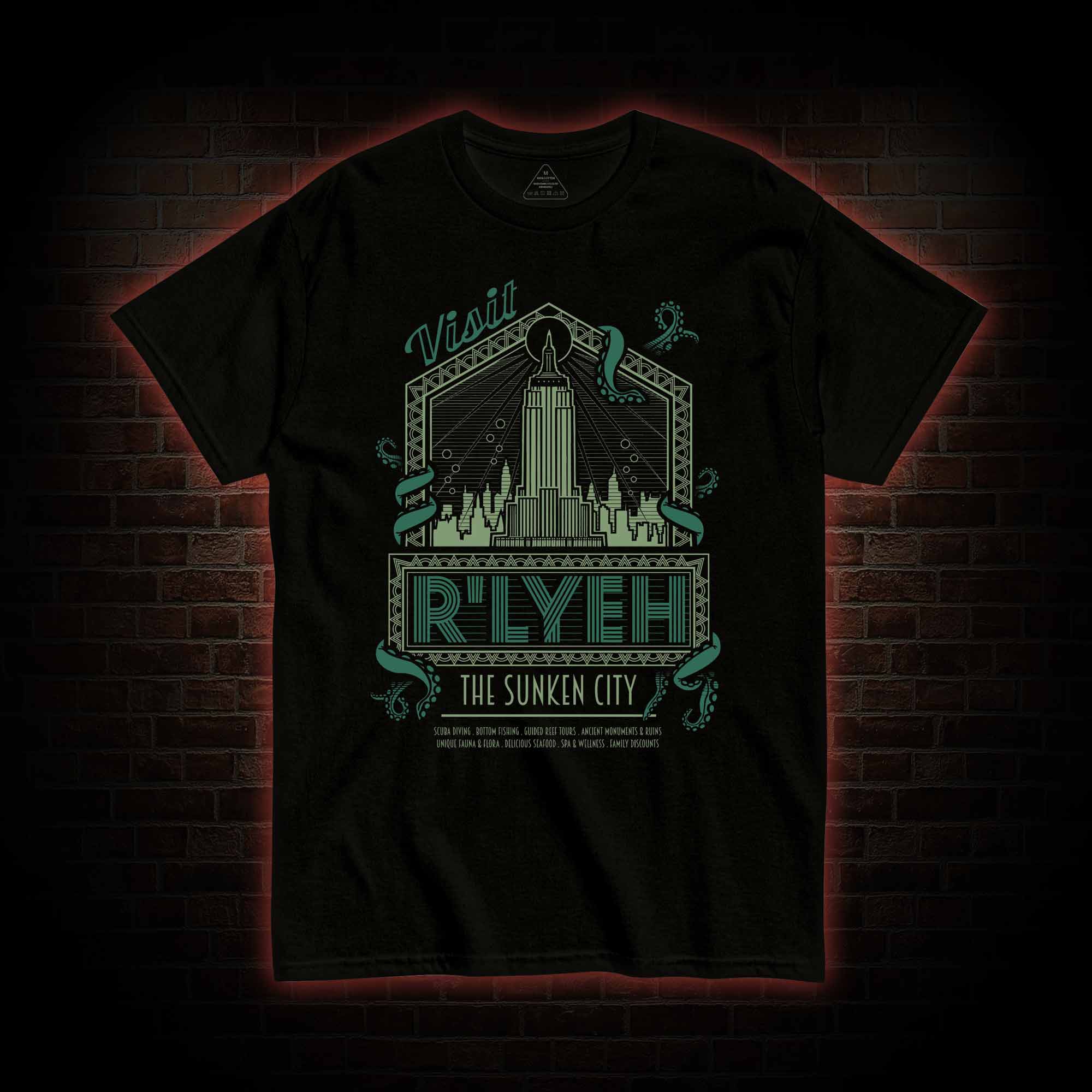 R'lyeh the Sunken City T-Shirt 