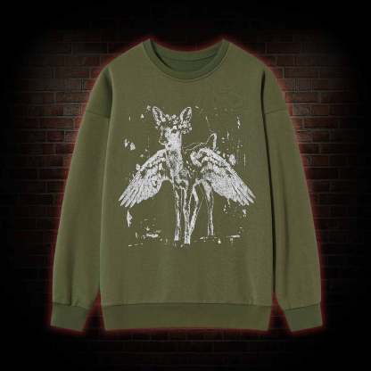 Winged Fawn Sweatshirt