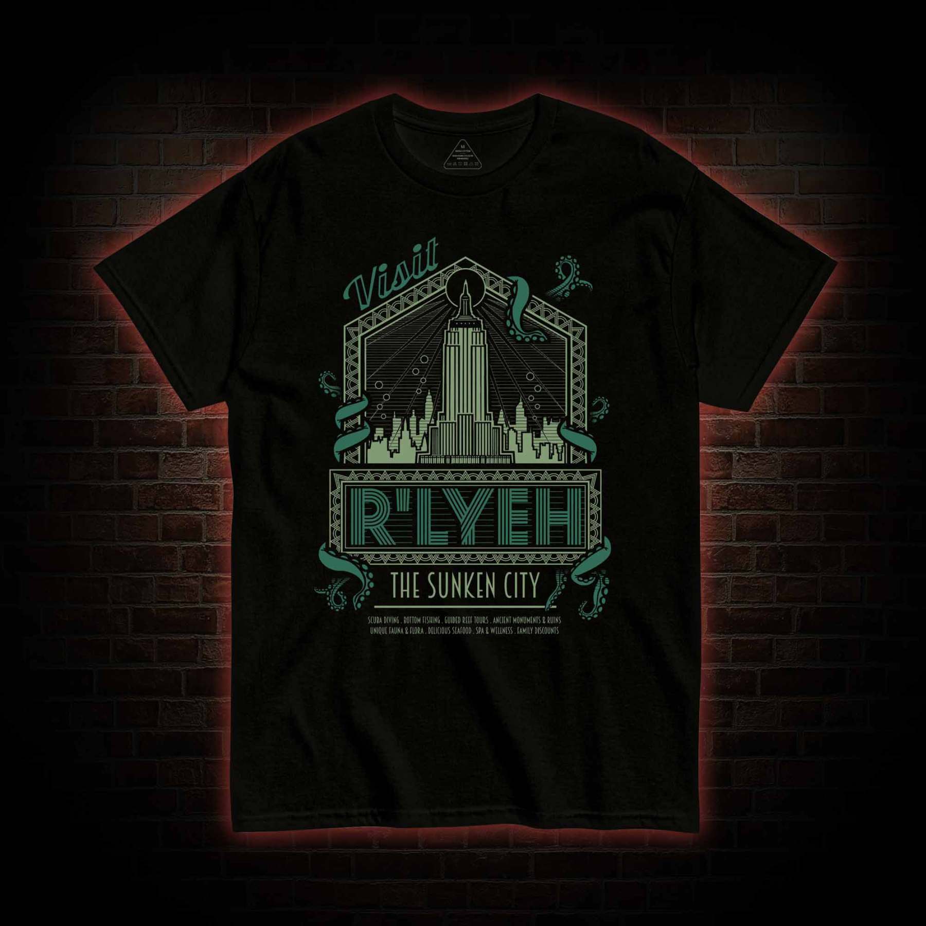 R'lyeh the Sunken City T-Shirt