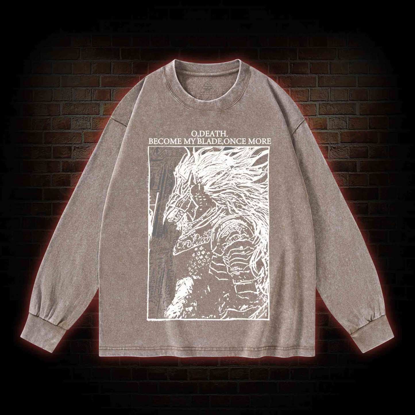 The Black Blade Washed Long-Sleeve T-shirt