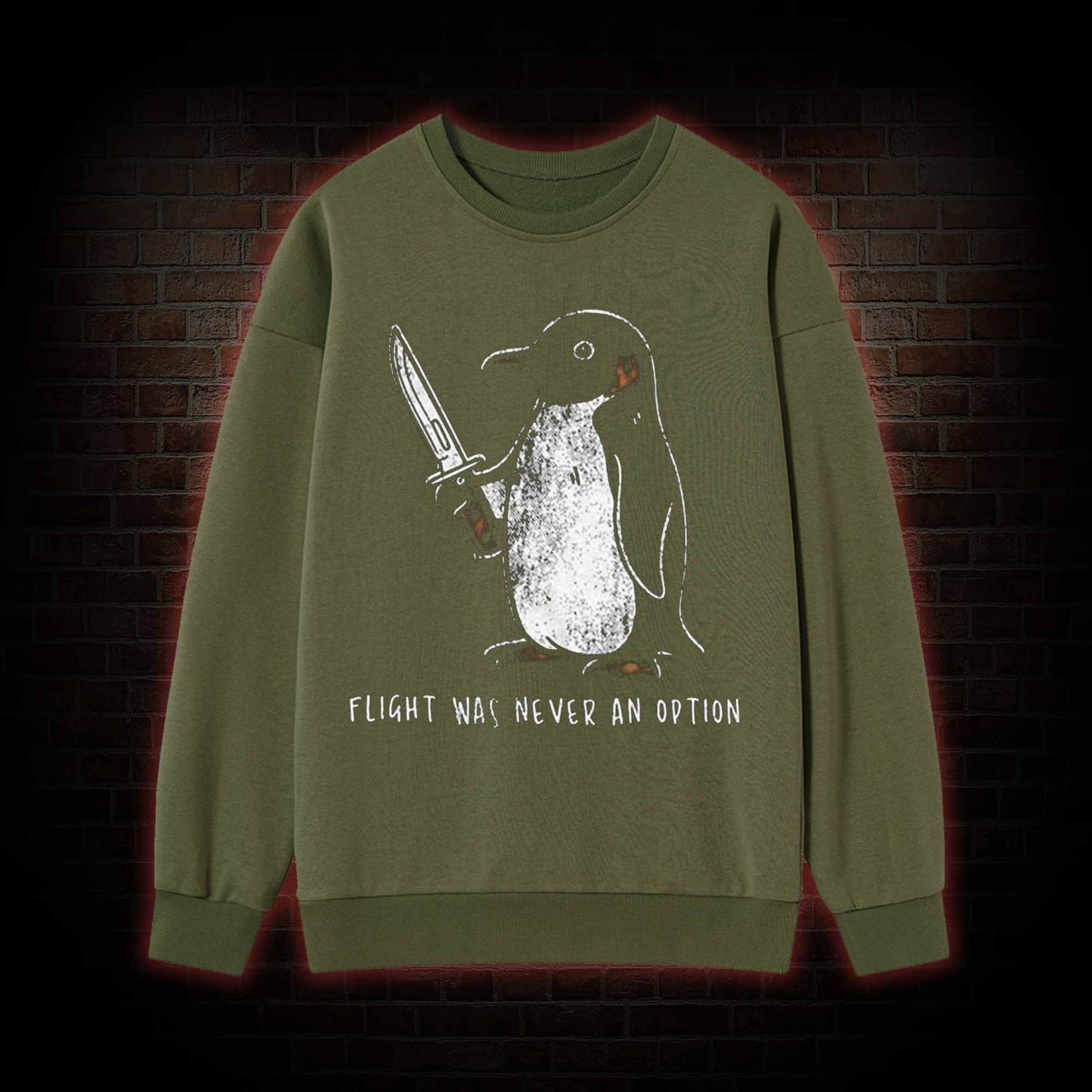 Flight was Never an Option Sweatshirt