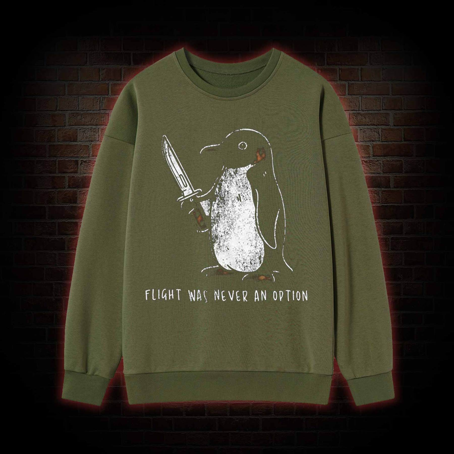 Flight was Never an Option Sweatshirt