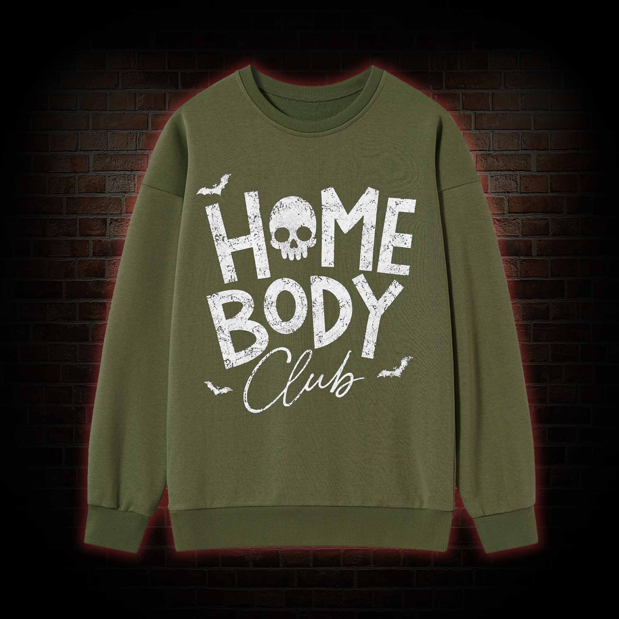 Goth Home Body Club Sweatshirt
