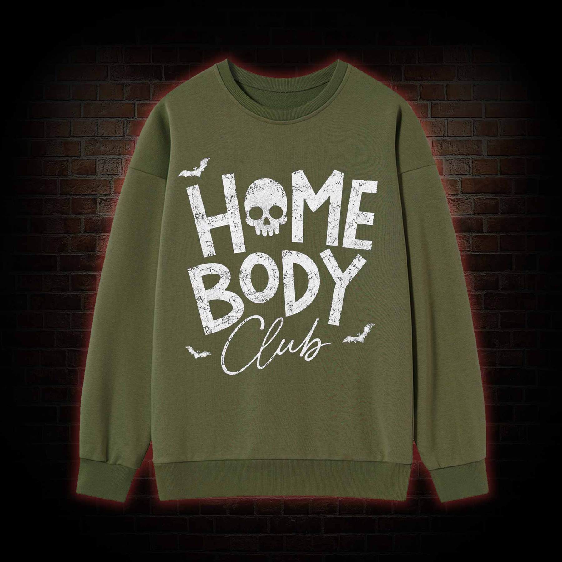 Goth Home Body Club Sweatshirt