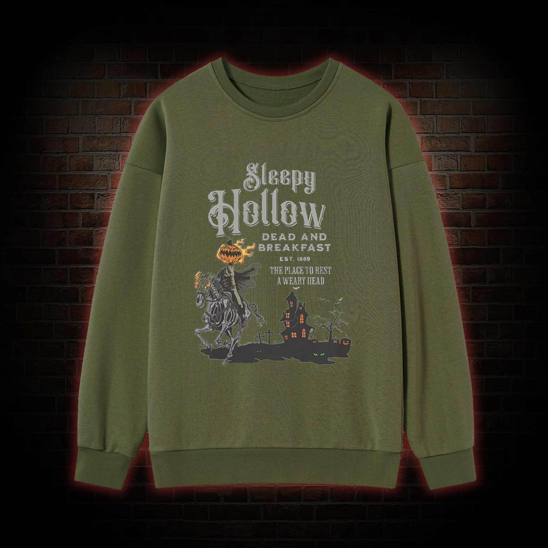 Vintage Halloween Scary Sweatshirt