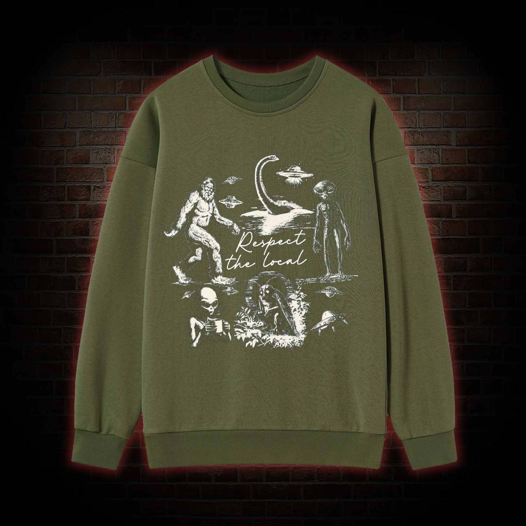 Respect the Local  Sweatshirt