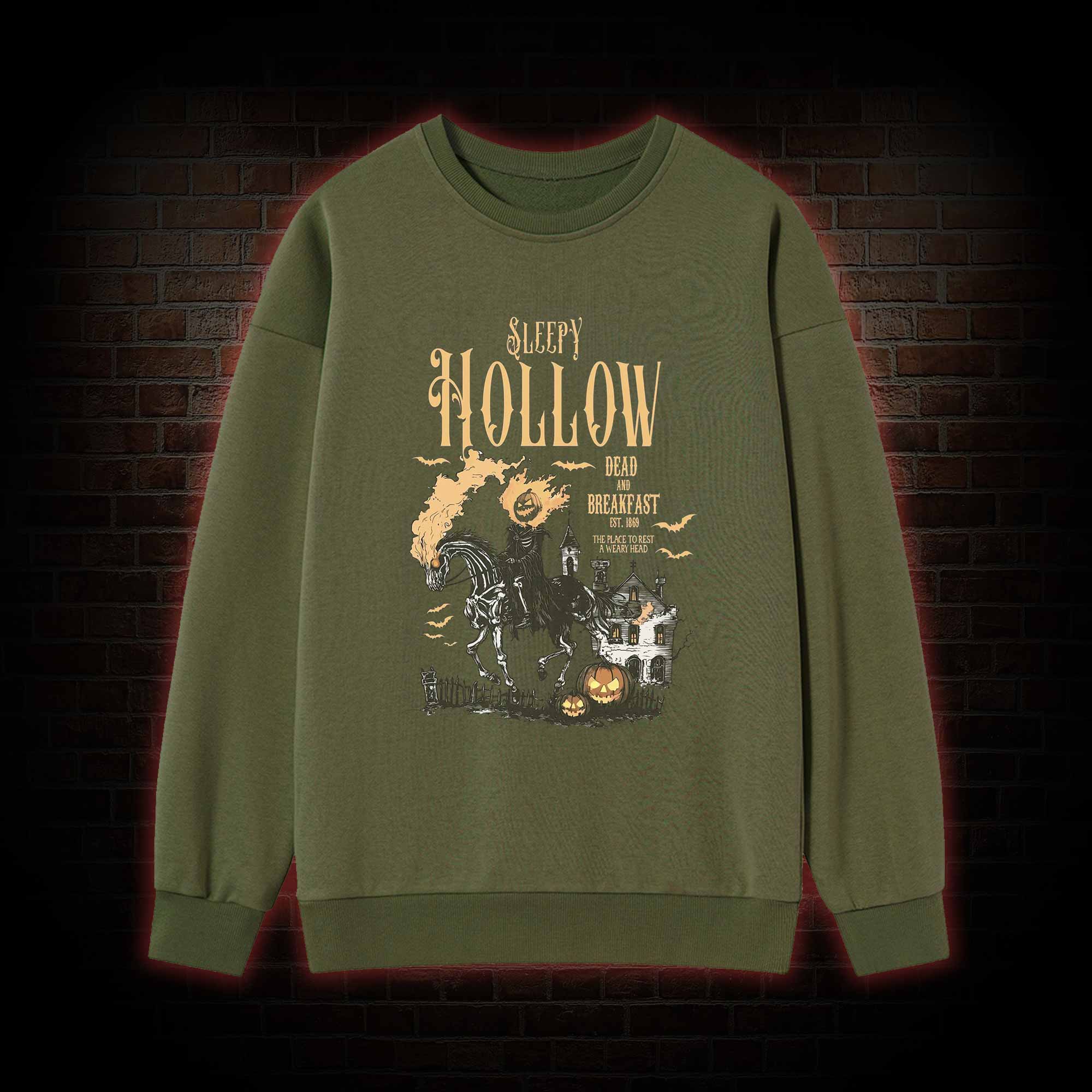 Comfort Colors Sleepy Hollow Halloween Sweatshirt