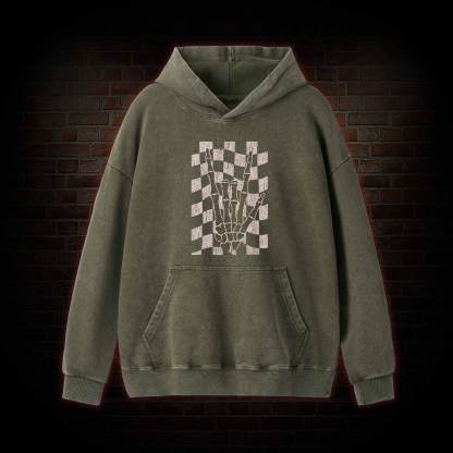 Skeleton Hand Washed Hoodie