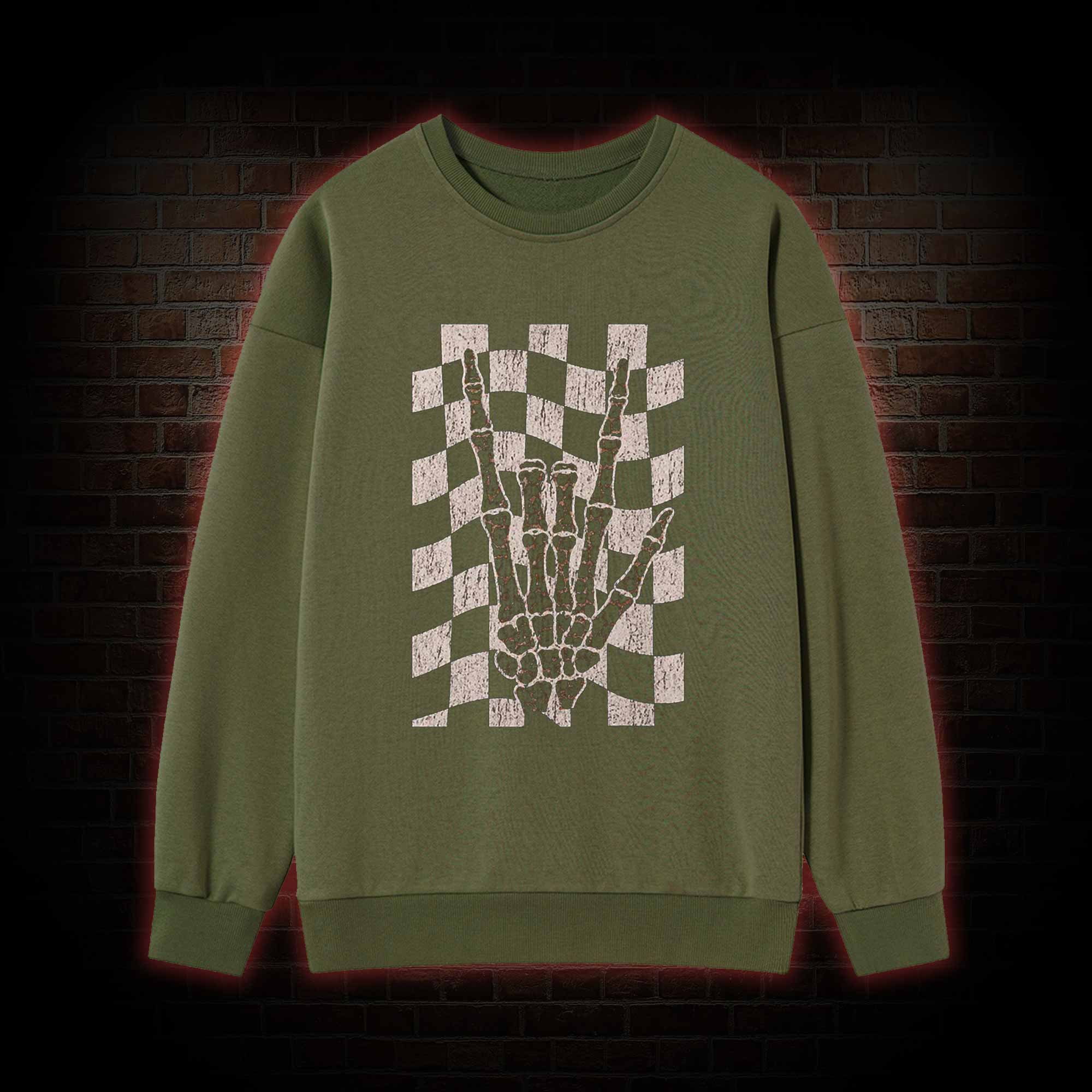 Skeleton Hand Sweatshirt