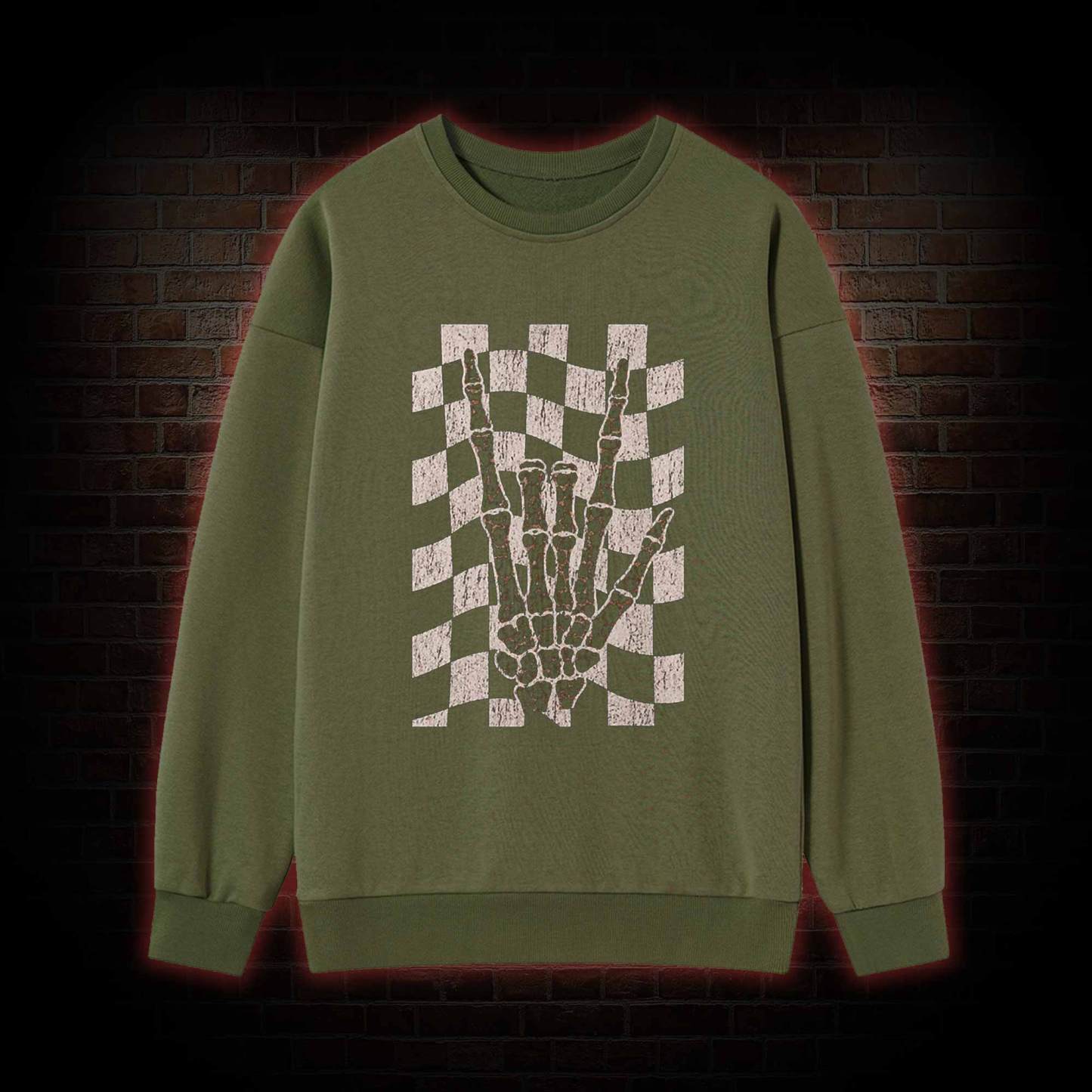 Skeleton Hand Sweatshirt