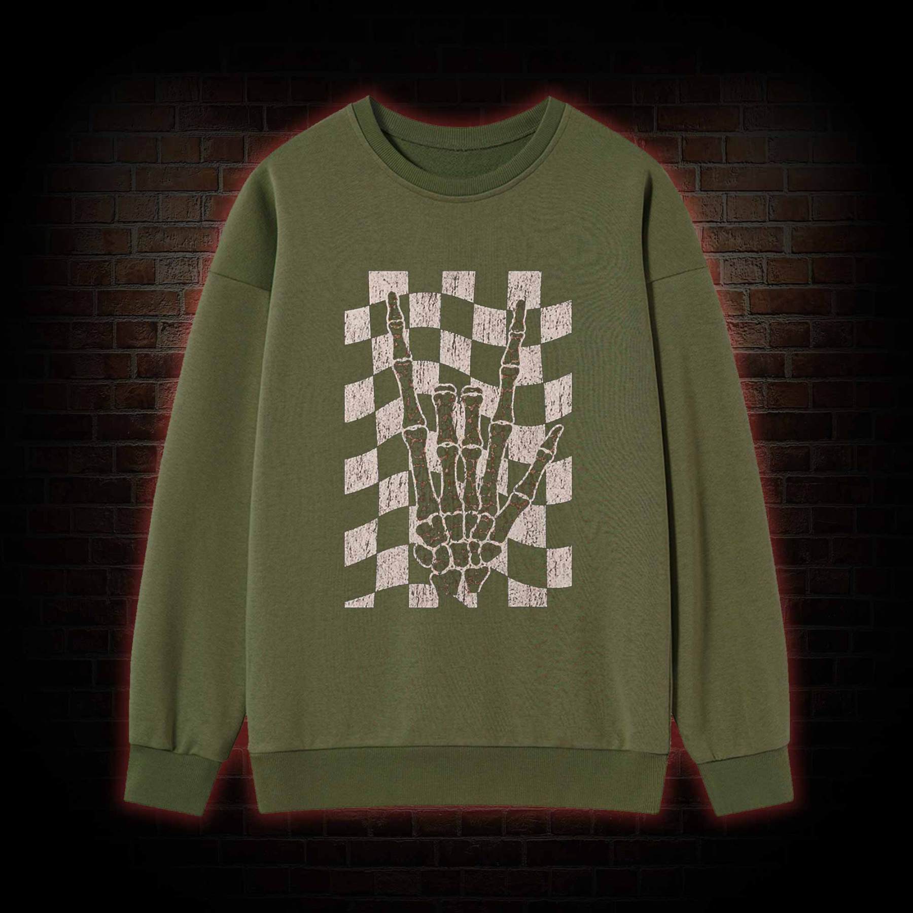 Skeleton Hand Sweatshirt