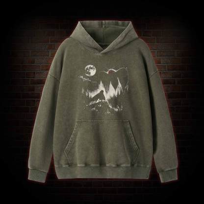 Mothman  Washed Hoodie