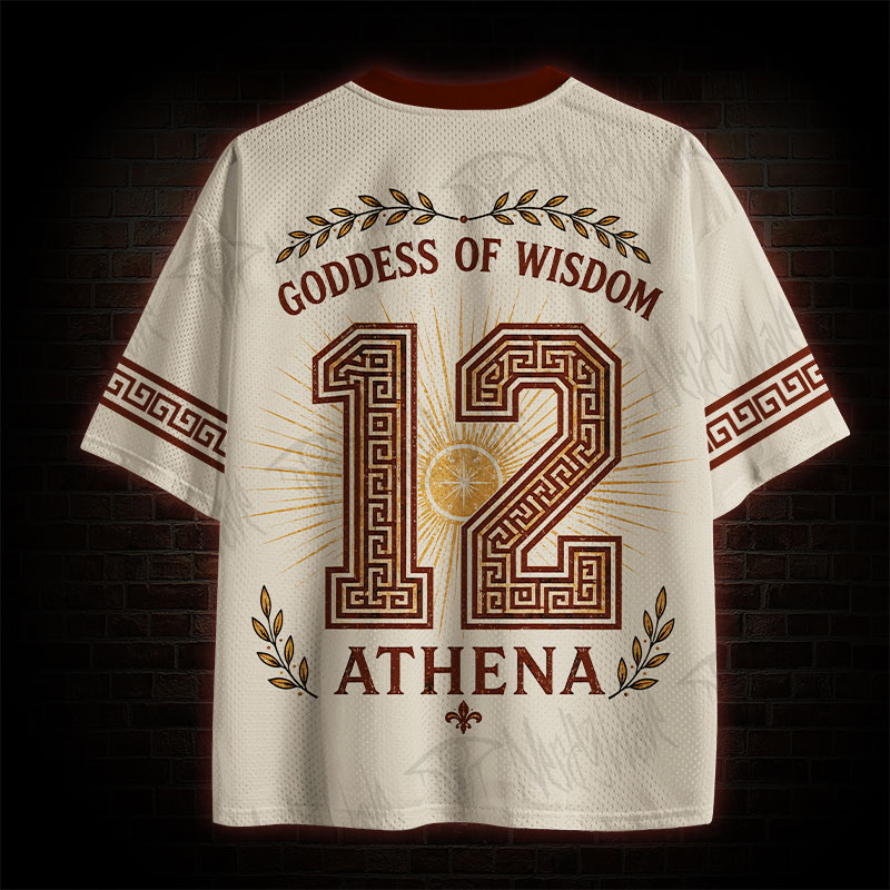 Athena Goddess of Wisdom Mesh Jersey