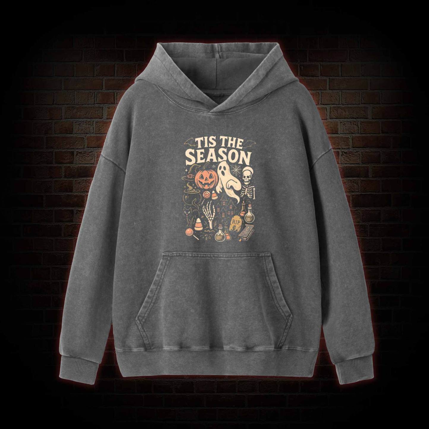 Tis the Season Washed Hoodie