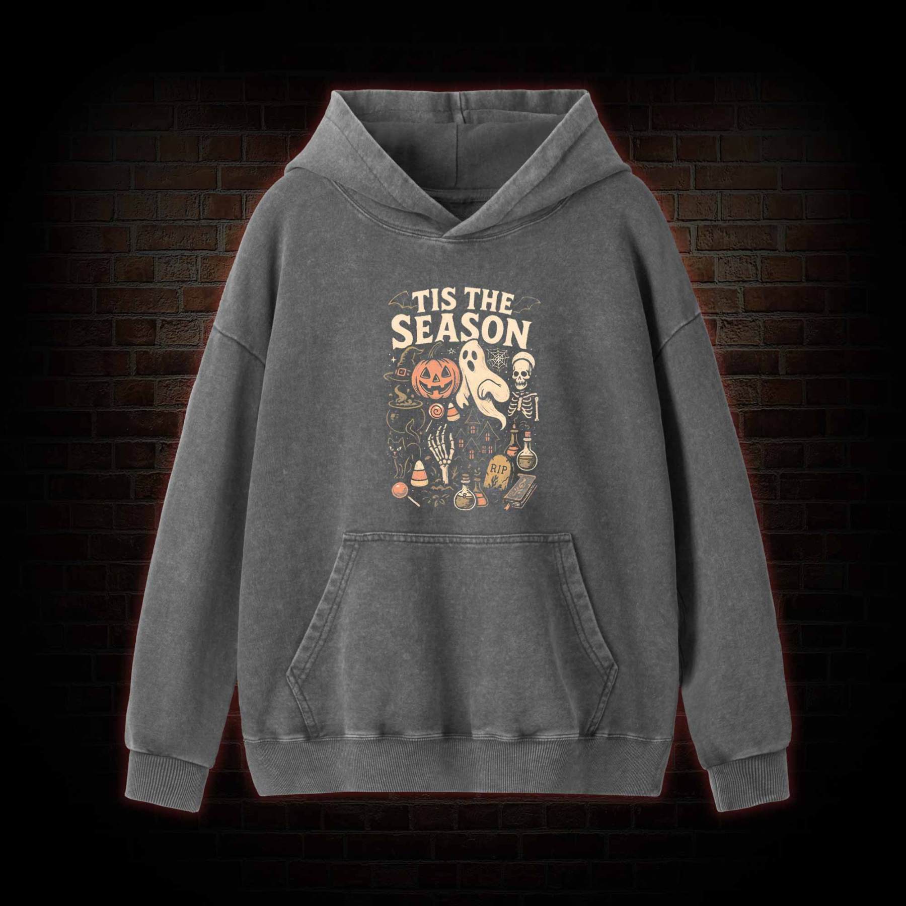 Tis the Season Washed Hoodie