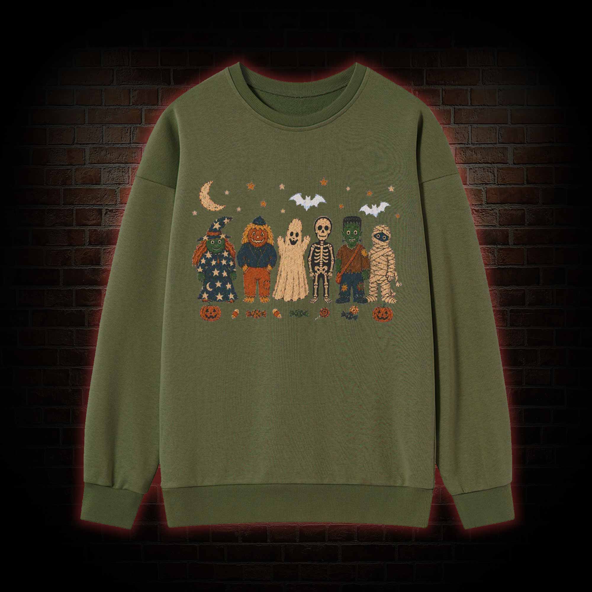 Halloween Monsters Sweatshirt