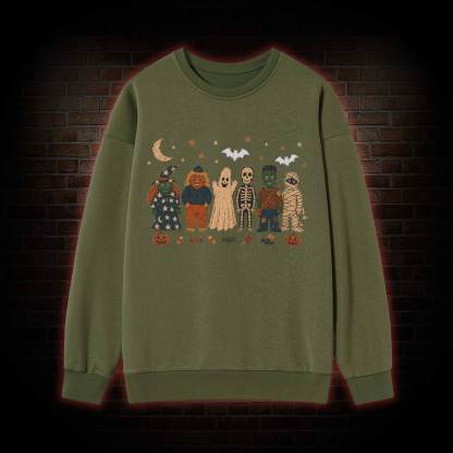 Halloween Monsters Sweatshirt