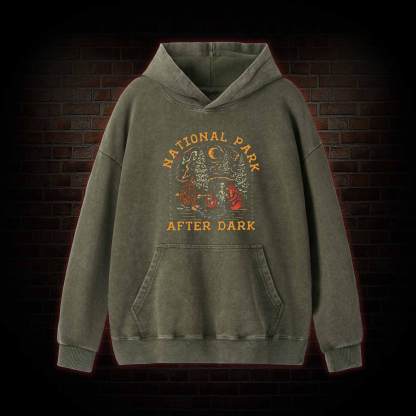 National Park After Dark Washed Hoodie