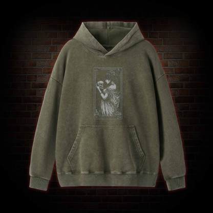 Kiss of Death Sweatshirt Washed Hoodie
