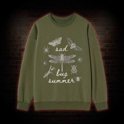 Sad Bug Summer Sweatshirt