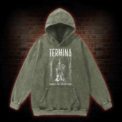 Termina Kaiser The Yellow King Washed Hoodie