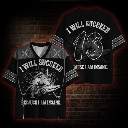 I Will Succeed Meme Mesh Jersey