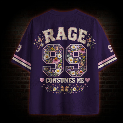 Rage Consumes Me Cat Mesh Jersey