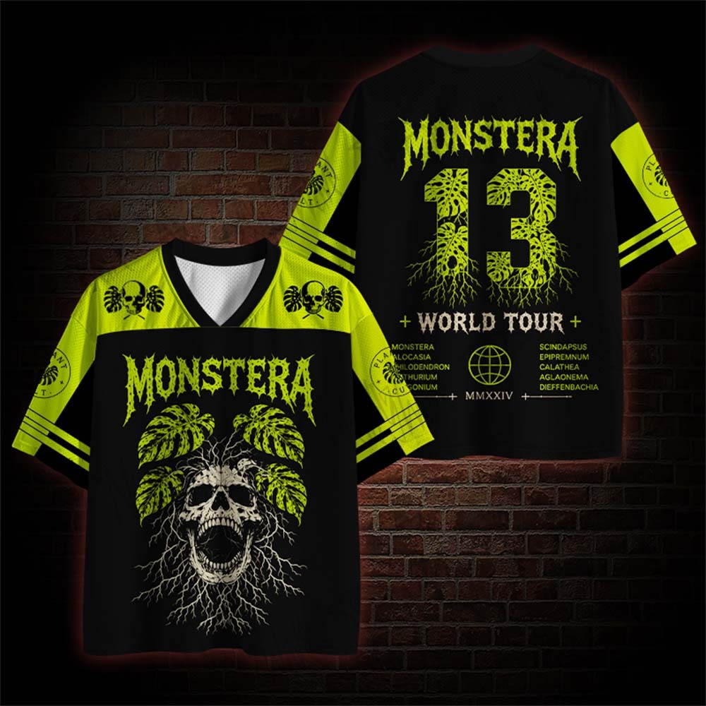 Monstera Mesh Jersey