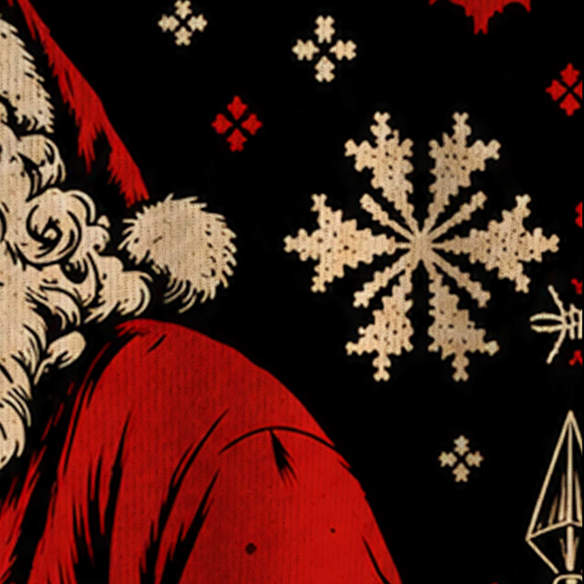 Evil Clown Santa Ugly Sweatshirts