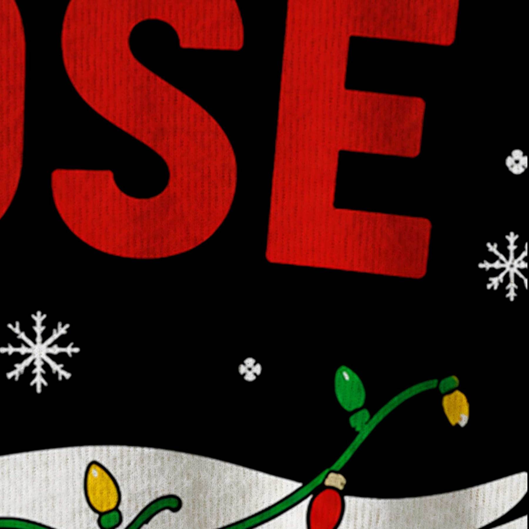 Festive Goose on the Loose Ugly Sweatshirts