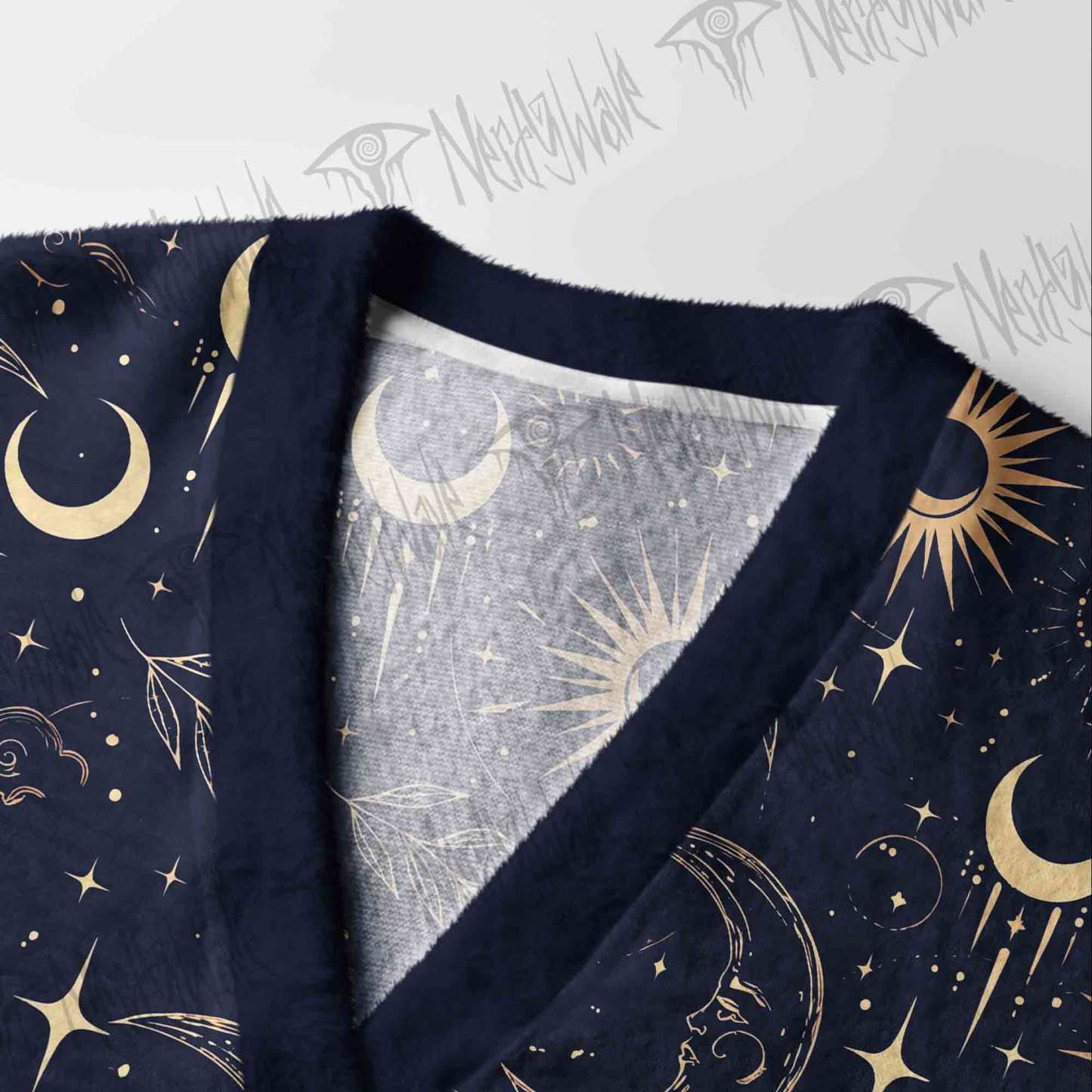 Celestial Aesthetic Cardigan Sweater