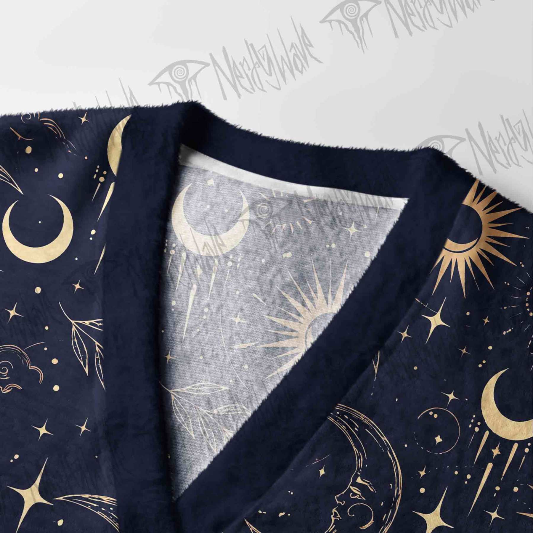 Celestial Aesthetic Cardigan Sweater