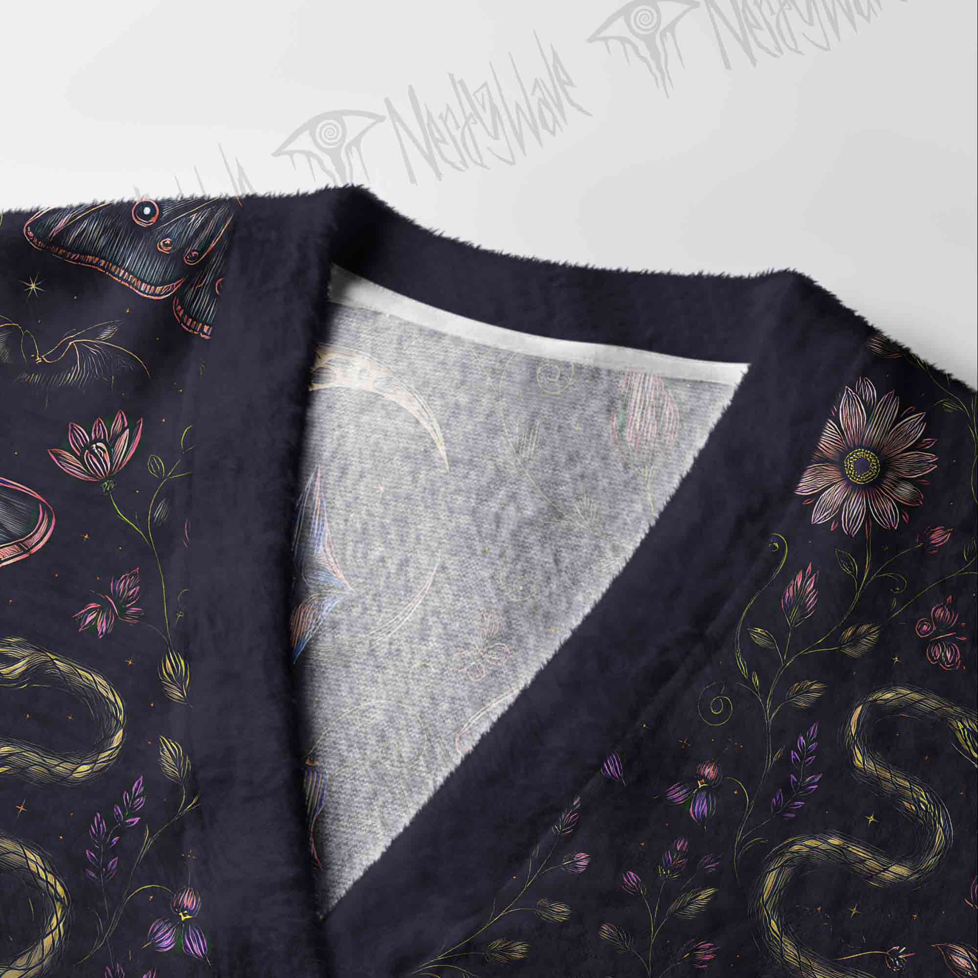 Moth and Botanical Cardigan Sweater